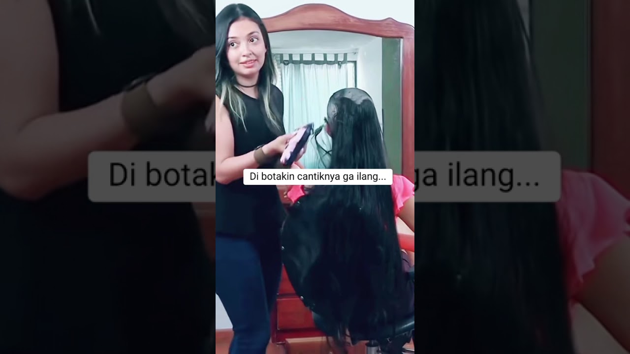 Shy Girl Headshave #potongrambutpanjang #potongrambut #haircutwomen #headshave #haircut 