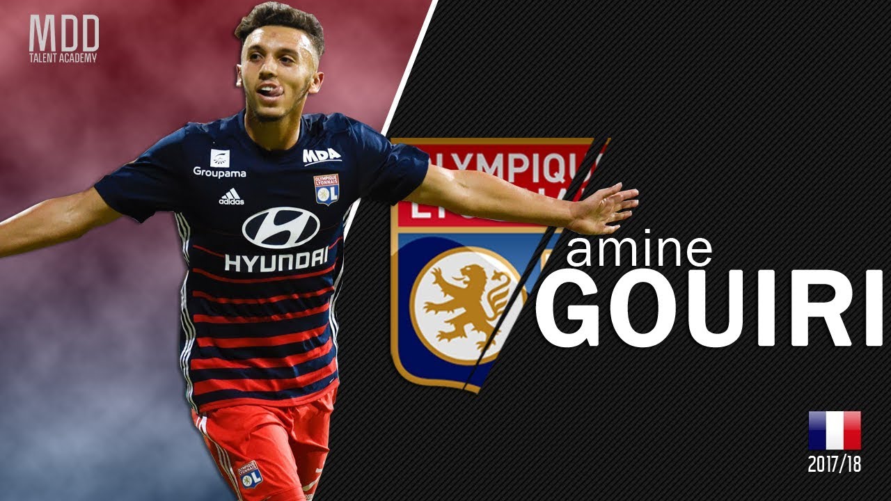Amine Gouiri | Lyon | Goals, Skills, Assists | 2017/18 - HD