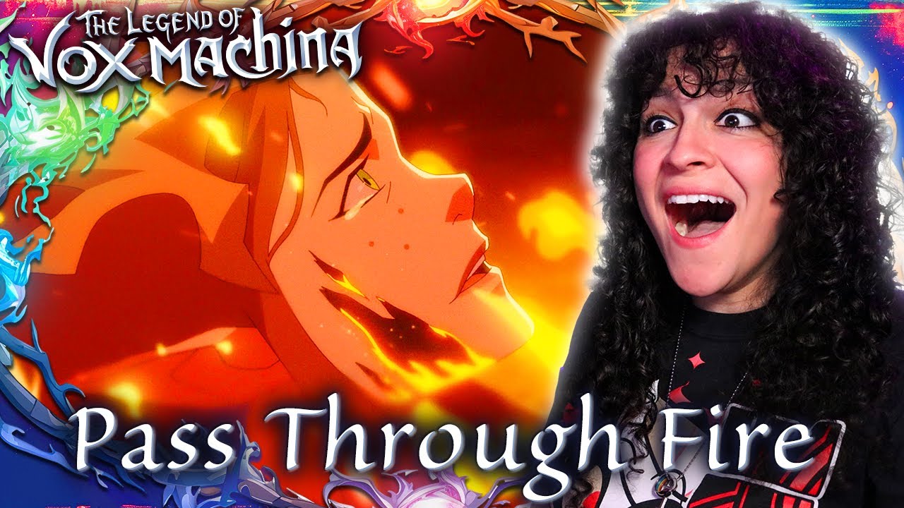 ВАУ! *• ЛЕСБИЙСКАЯ РЕАКЦИЯ – ЛЕГЕНДА VOX MACHINA – 2x05 «ПРОЙТИ ЧЕРЕЗ ОГОНЬ» •*