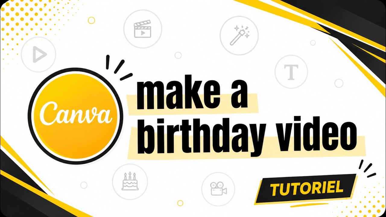 Happy Birthday Video on Canva in 40 Seconds