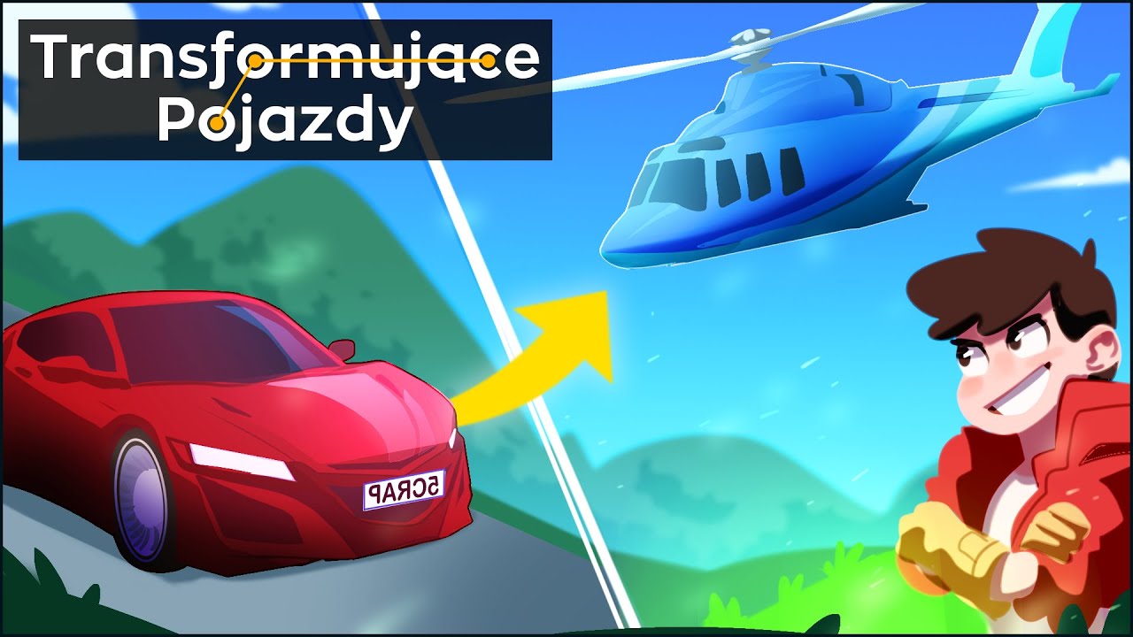 🔥 NAJLEPSZE TRANSFORMACJE POJAZD&Oacute;W! | SCRAP MECHANIC