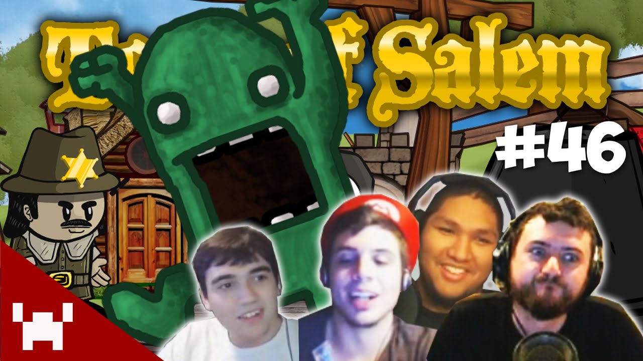 A DUMB PICKLE (Town of Salem QUAD FACECAM w/ The Derp Crew Ep. 45)