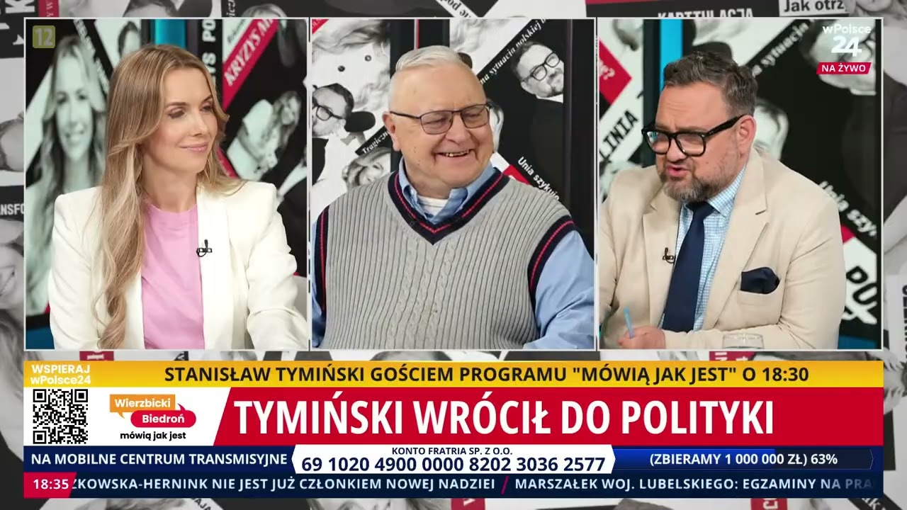 Tymiński wraca do polityki!