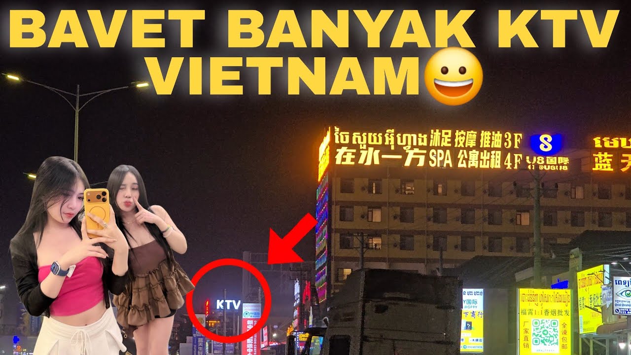 NGERI JALANAN BAVET CAMBODIA MOBILNYA GEDE GEDE BANYAK KTV JUGA😀
