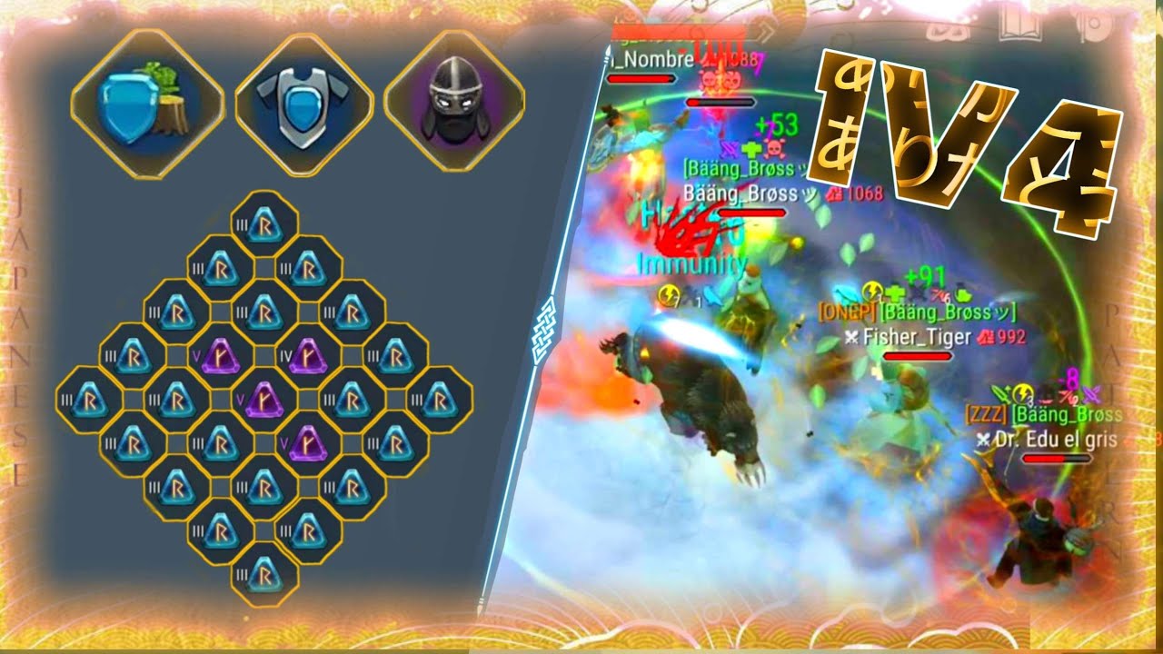 MAX TANK 🛡 500+ Armor Druid V 🧸🔥1v4, 1v3 (Frostborn PvP)