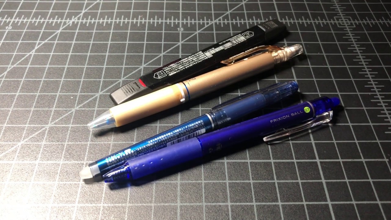 Why Pilot's Erasable Pens are the Best (Pilot Frixion vs Uniball RE)