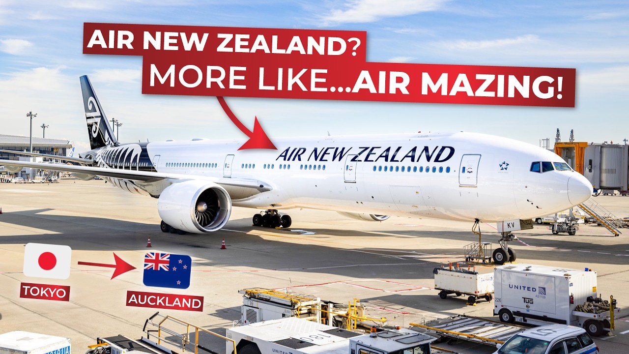 SO IMPRESSED! | Air New Zealand Boeing 777-300ER Economy Tokyo to Auckland! | BRUTALLY HONEST REVIEW