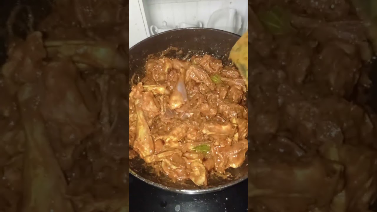 Quick chicken with tomato masala fry #shorts #chickenrecipe #myownrecipe #homemade #dinner