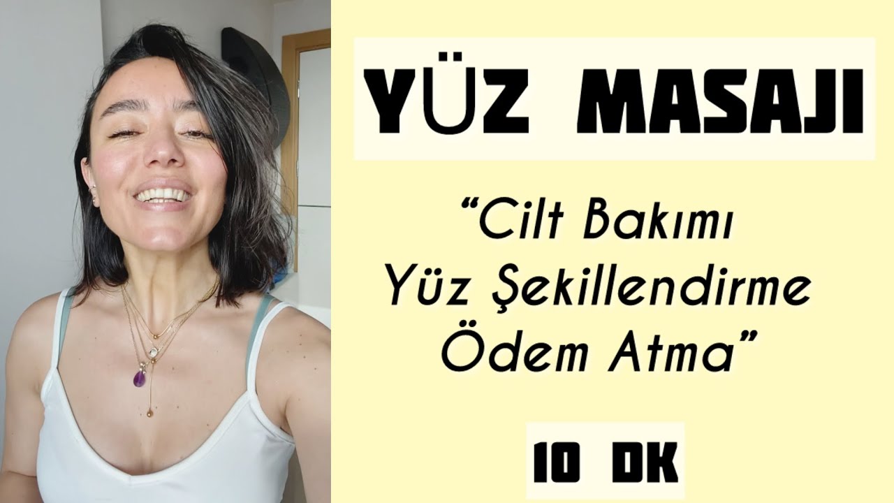 10 DK FULL YÜZ MASAJI VİDEOSU 💛 #yüzyogası #yüzmasajı #antiaging #ciltbakımı