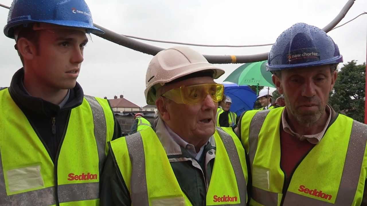 Another Brick in the Wall as 3 generations create history in Dukinfield