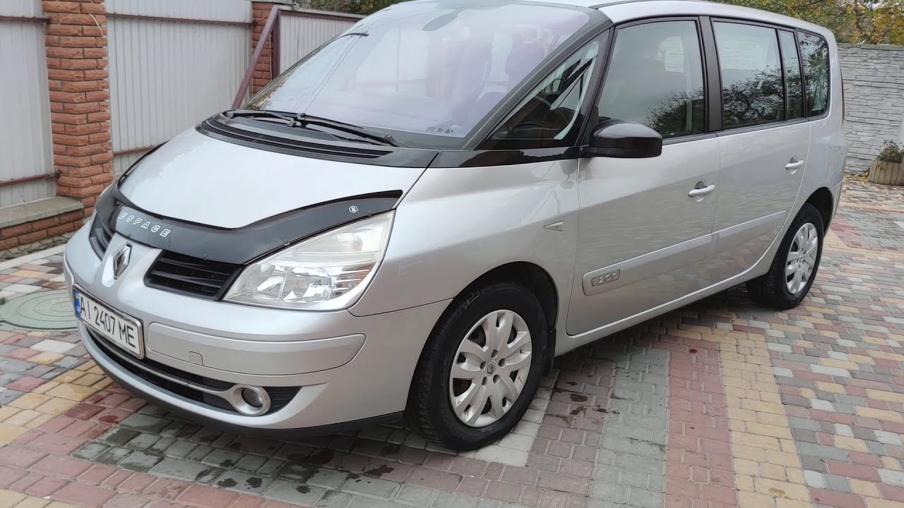Renault Espace 2.0i 2008г.Обзор