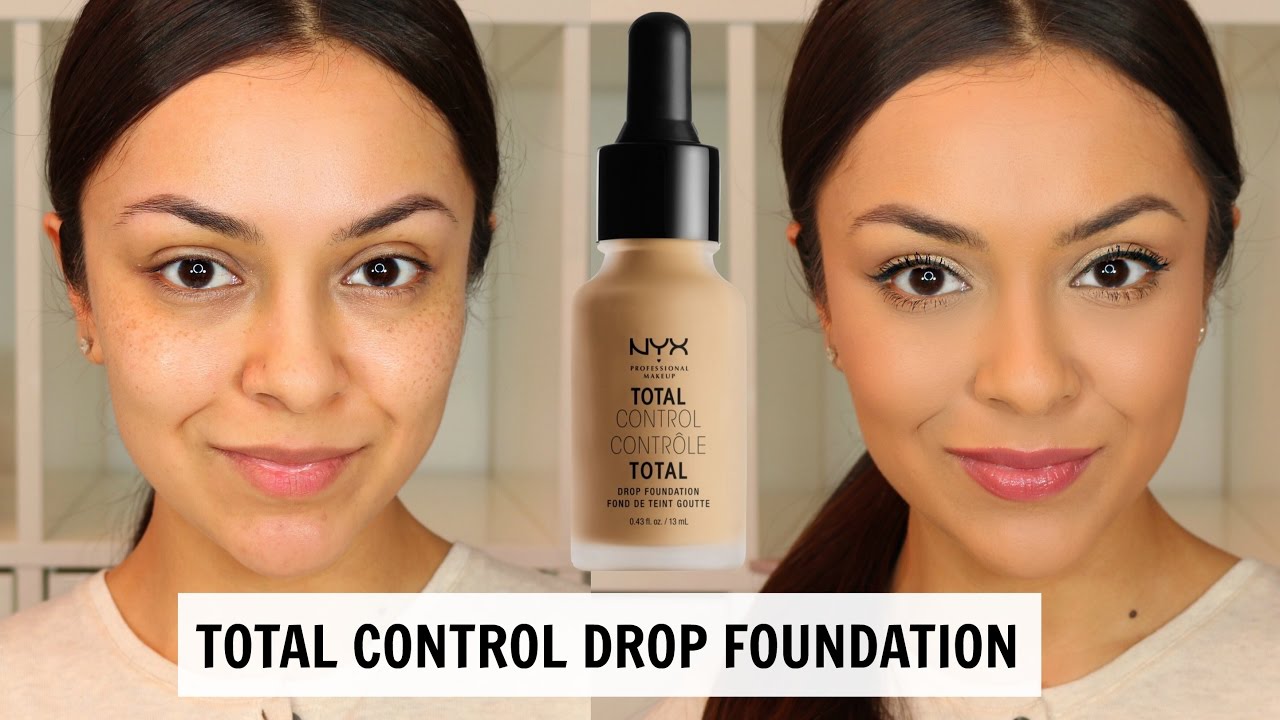 NYX Total Control Drop Foundation First Impression - TrinaDuhra