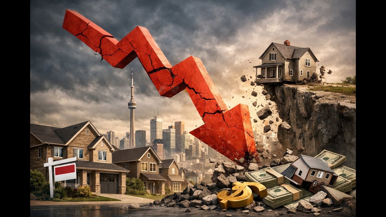 【加拿大房产聚焦】无一幸免，全线销量暴跌！多伦多房价跌破百万心理关口，加拿大房产神话加速幻灭！“博傻时代”终结！