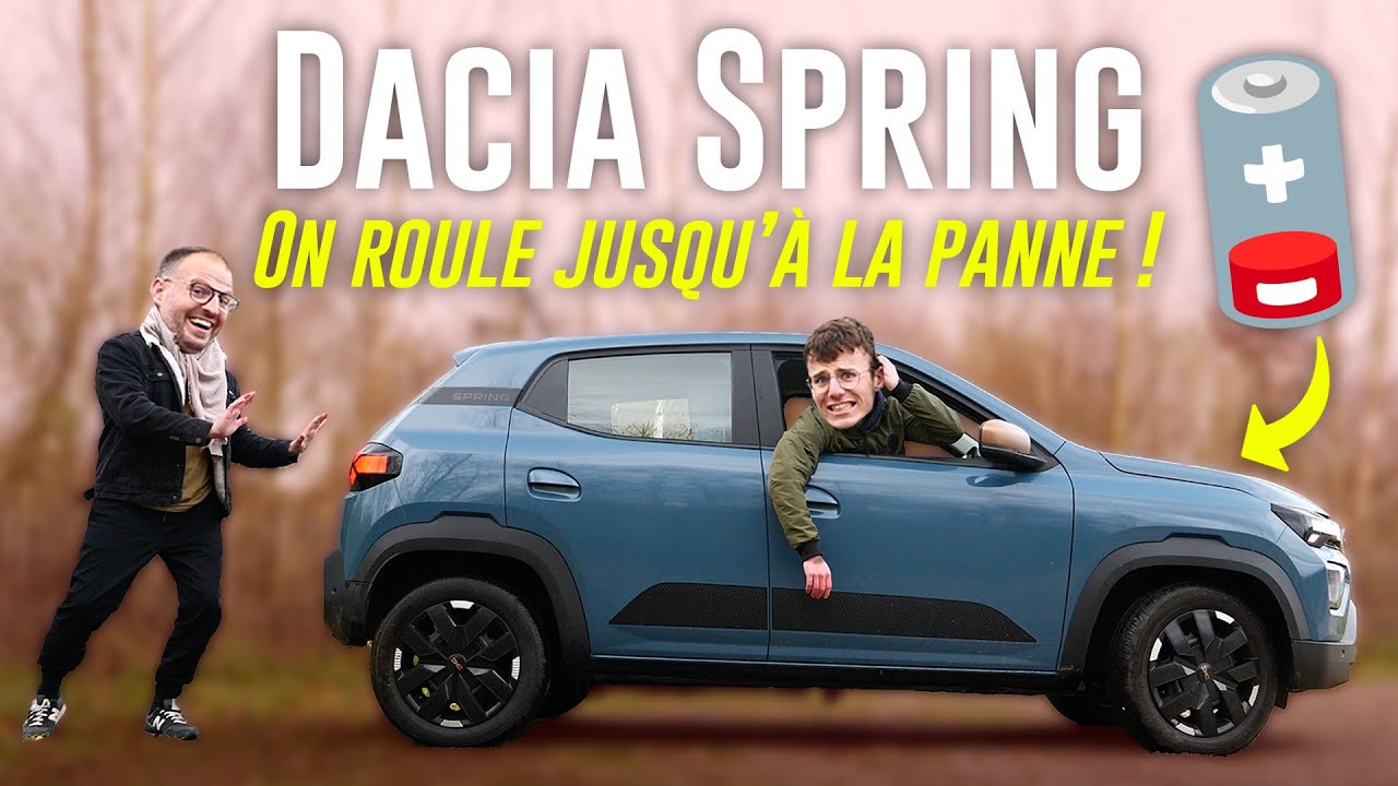Tomber en panne en Dacia Spring, ça fait quoi ? 🪫😬