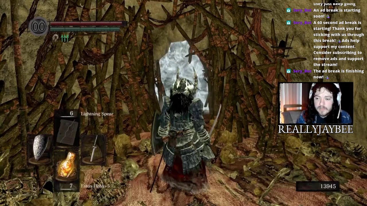 Beginner vs Tomb of the Giants #darksouls #livegaming #darksoulsremastered 