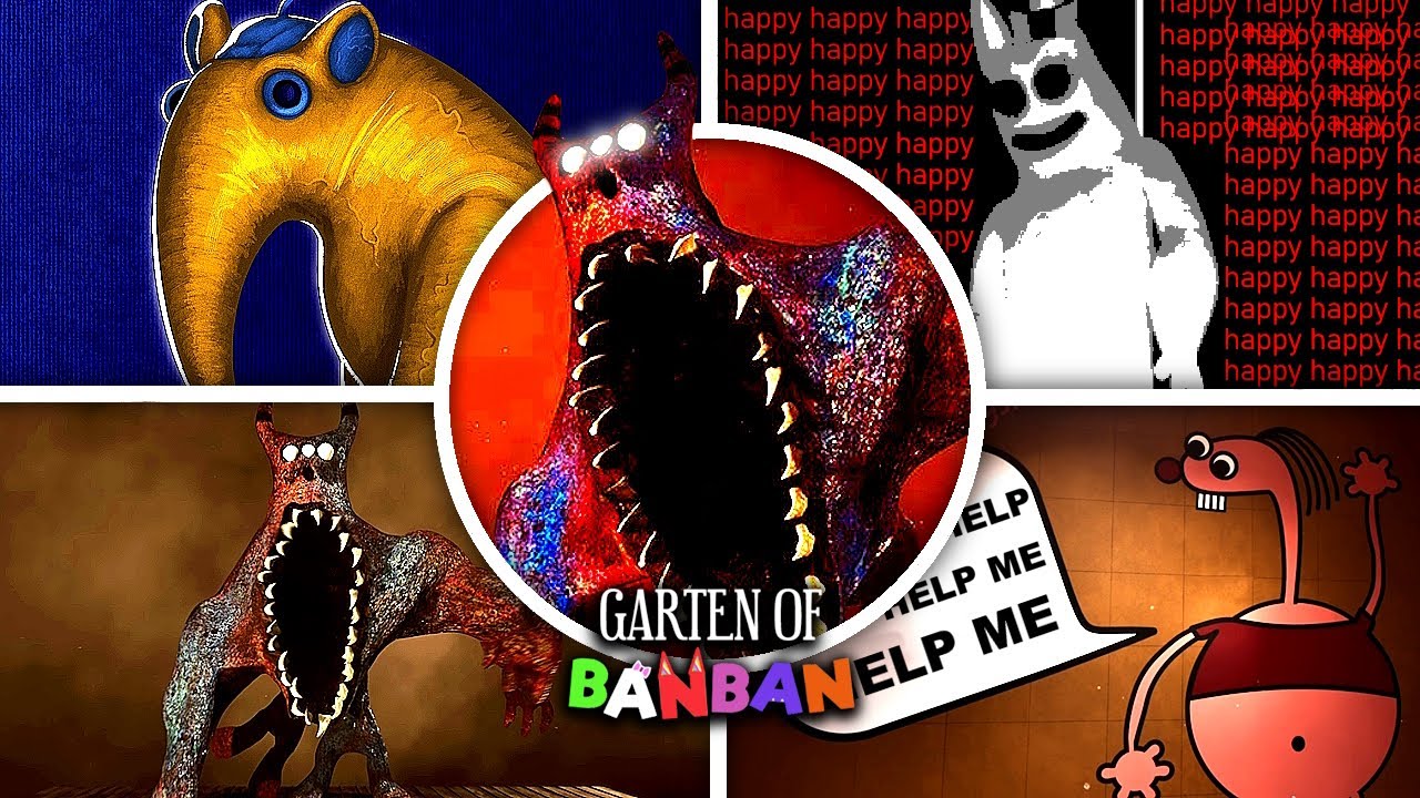 Garten of Banban 9: Last Ticket to the Abyss - Teaser Trailer & ALL Screenshots (Showcase)