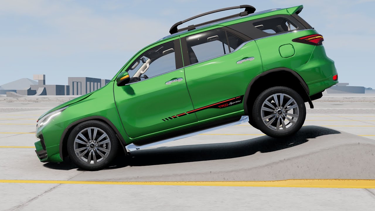 BeamNG Drive - Toyota Fortuner TRD Suspension Testing