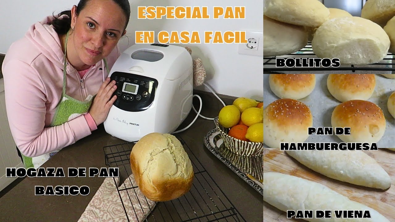 😀ESPECIAL PANIFICADORA HACER PAN EN CASA FACIL