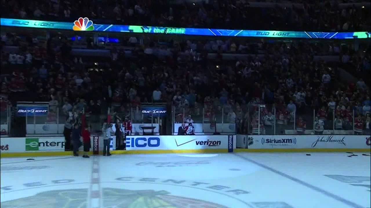 Bryan Bickell OT backhand goal 2-1 April 30 2013 Minnesota Wild vs Chicago Blackhawks NHL Hockey