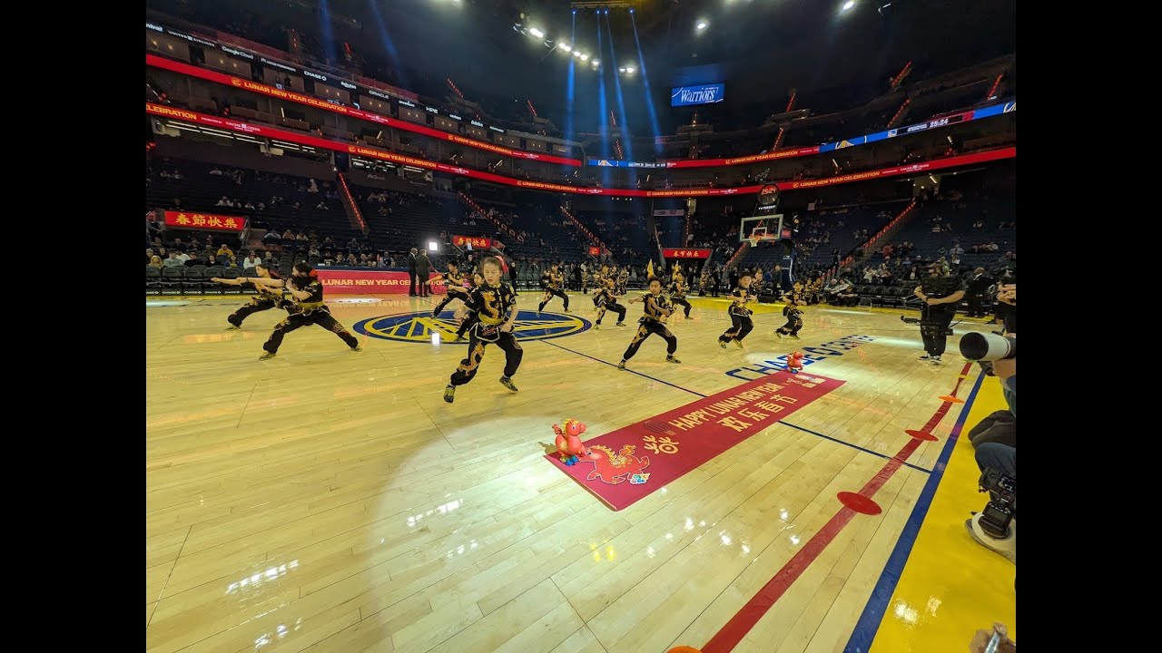 8Asians: Golden State Warriors 2026 Lunar New Year Celebration: Huaxing SF Pre-game Performance