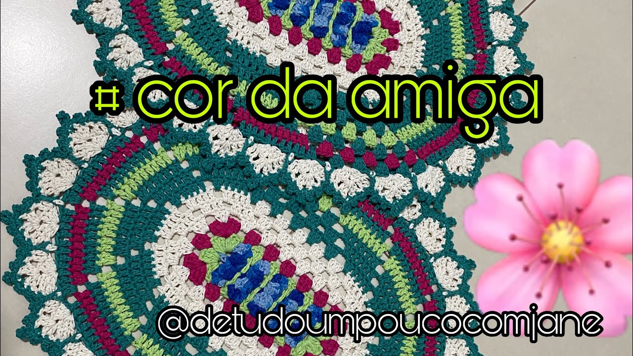Veja oq trouxe pra vcs #cordaamiga @Romildaartesanatoemcroche 