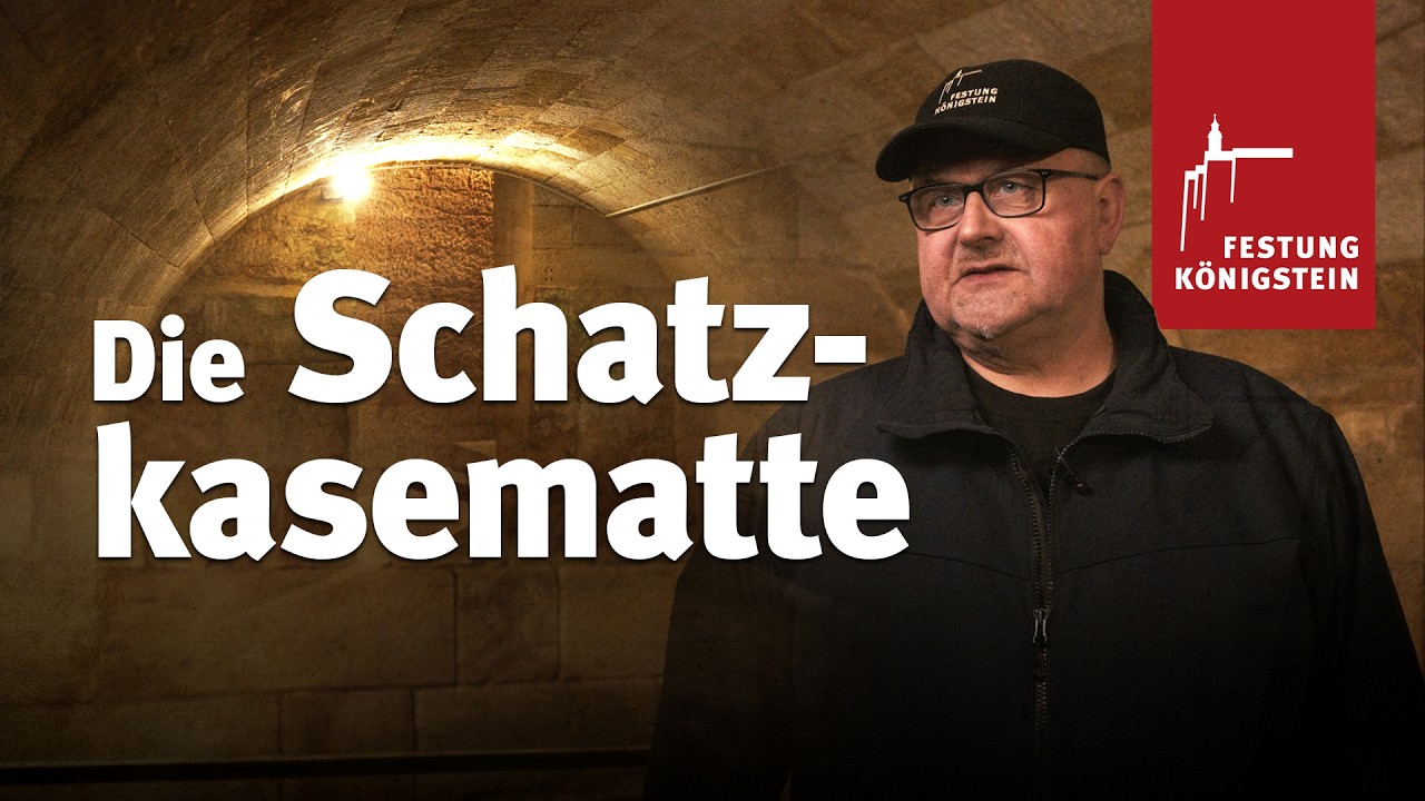 Woher hatten die SCHATZKASEMATTEN ihren Namen? | Wissensvideo | Festung K&ouml;nigstein