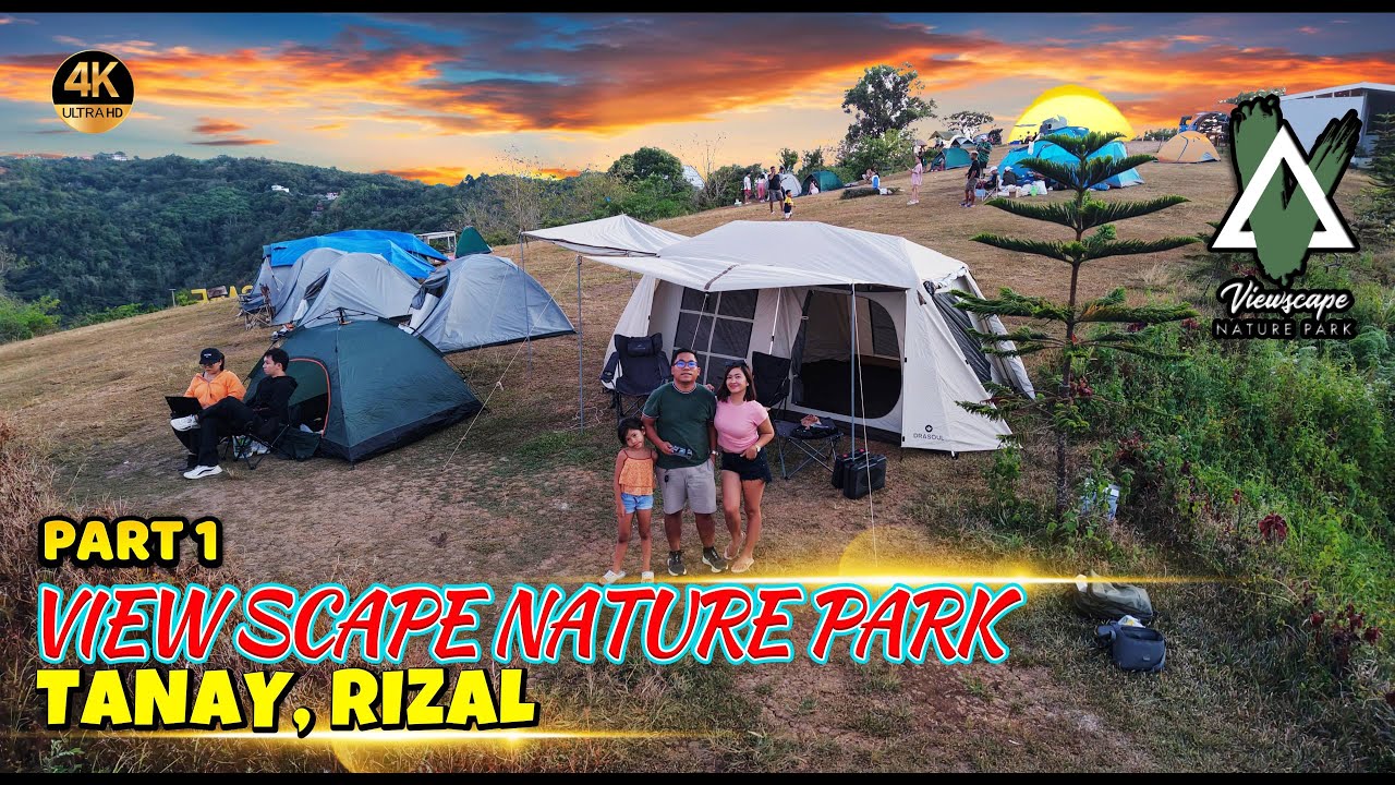 Camping at Viewscape Nature Park Tanay Riza PART 1 | 4K | Car Camping | Drone Shots | ZC Explore PH