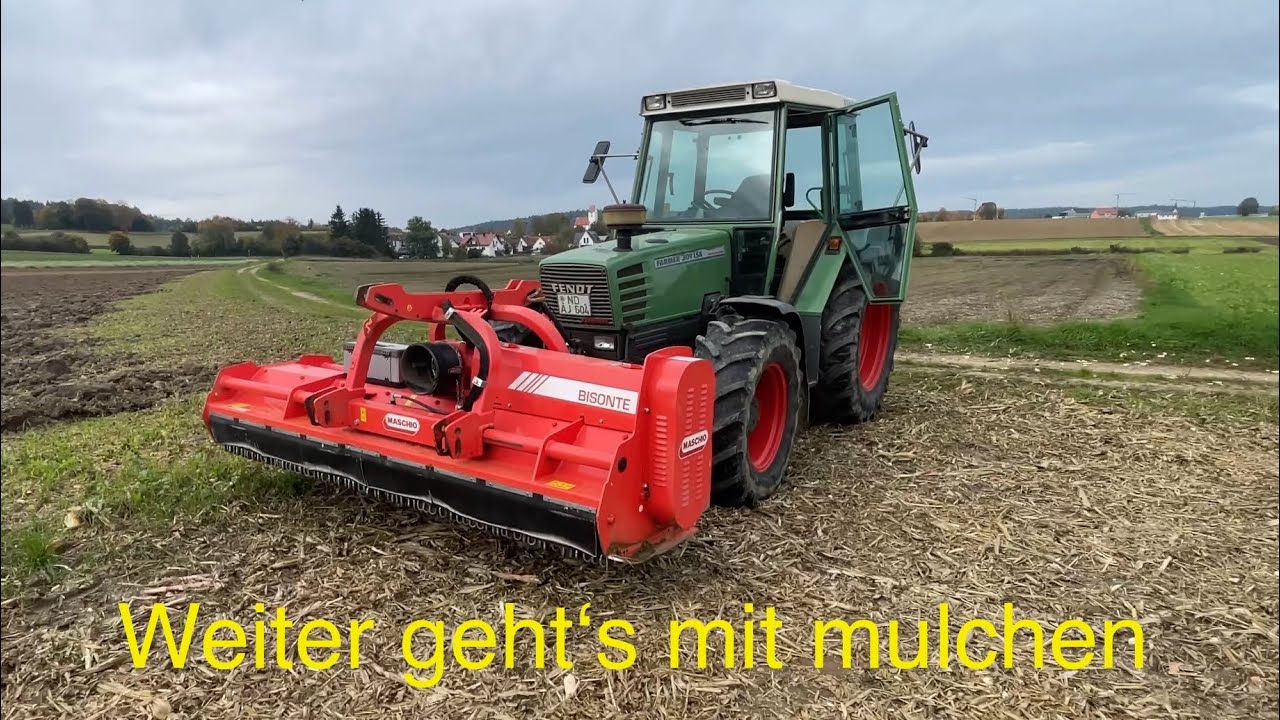 Vlog#89 Maisstoppeln und Heuwiesen mulchen