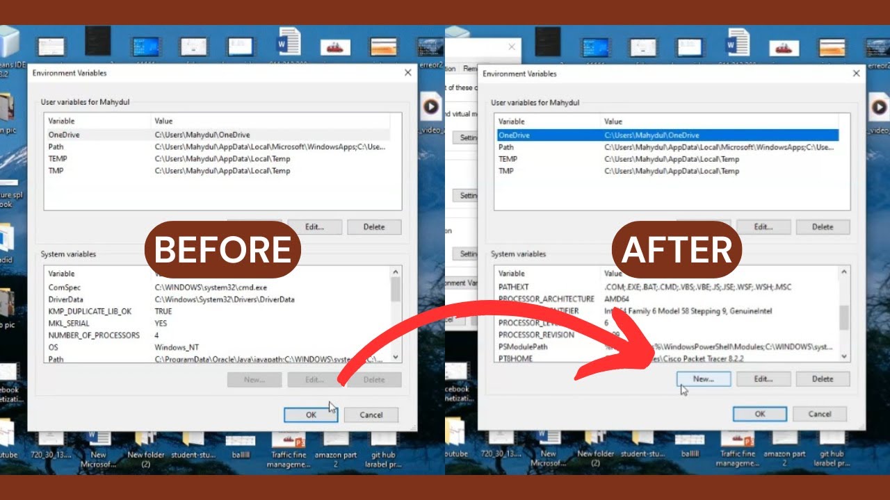 Environment variable is disable? Can't edit environment variable in windows
