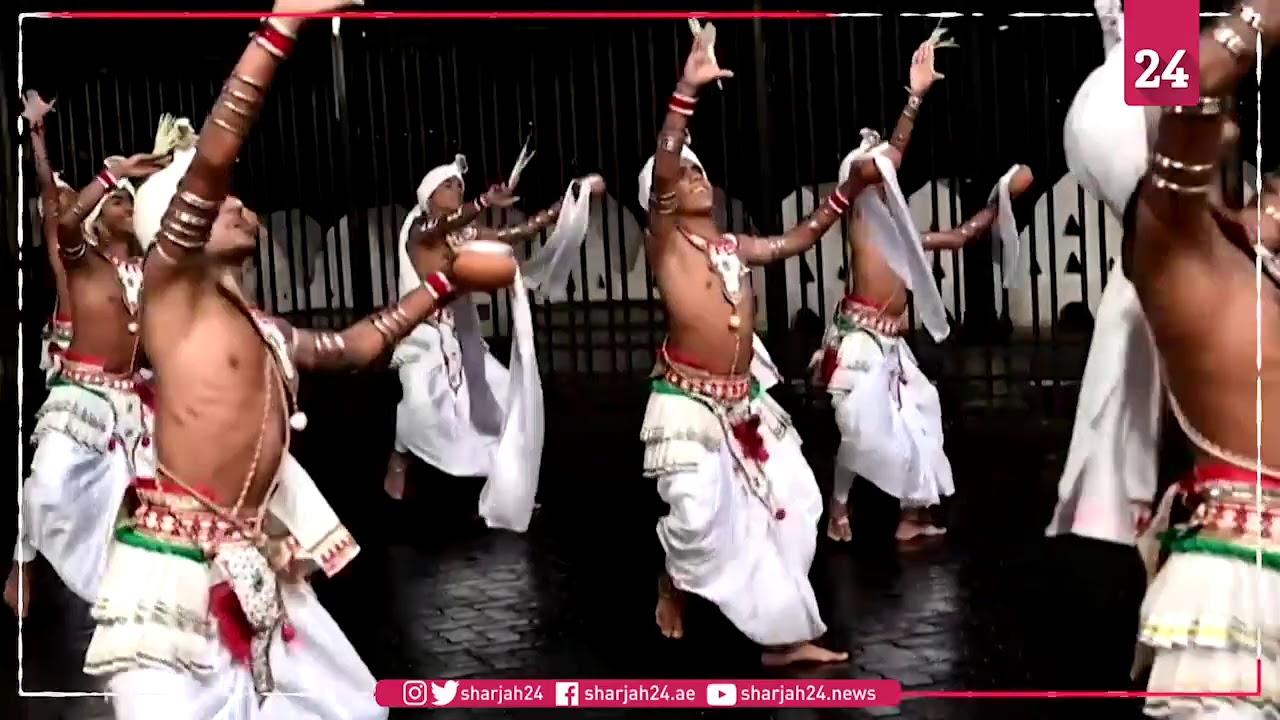 Buddhist festival held without spectators in Sri Lanka