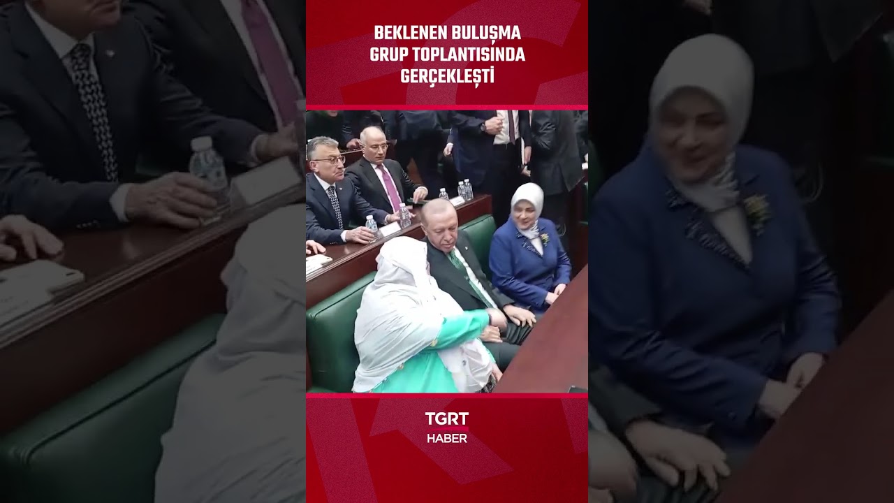Cumhurbaşkanı Erdoğan ile Zeynep G&uuml;neş Meclis'te Sohbet Etti