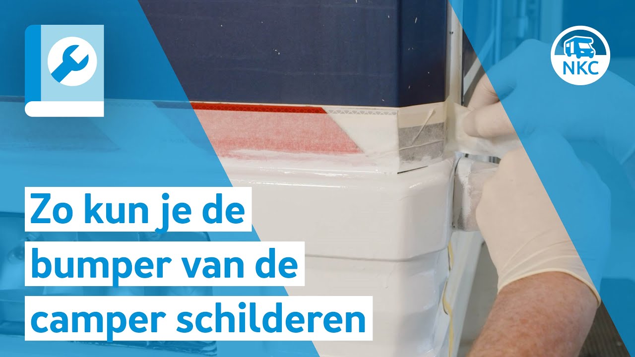 NKC - Zo kun je de bumper van de camper schilderen