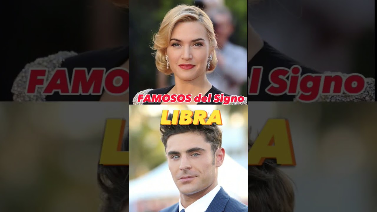 Famosos #celebridades del #signolibra #libra