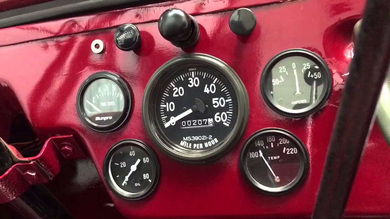 1948 Jeep Willys CJ2A Evolve Motors