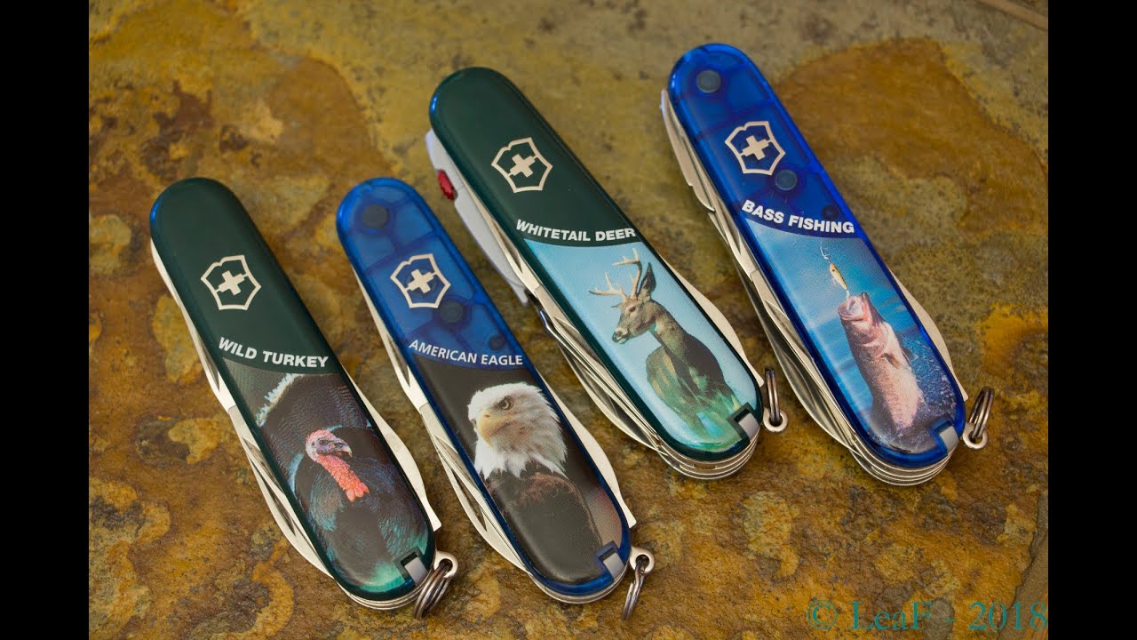 Victorinox knives from Wildlife Series