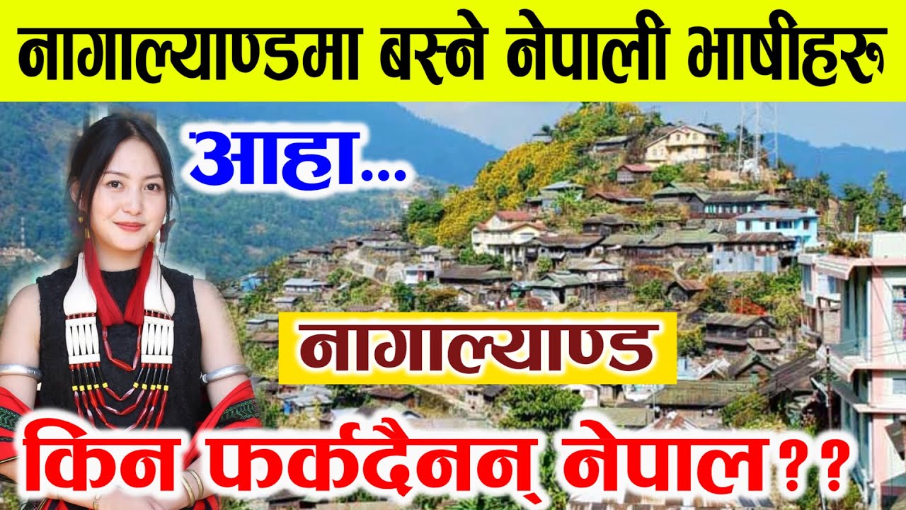 आहा!!भारतको नागाल्याणमा बस्ने नेपाली भाषीहरु, जो कहिल्यै नेपाल फर्किएनन् Nepali village in Nagaland.