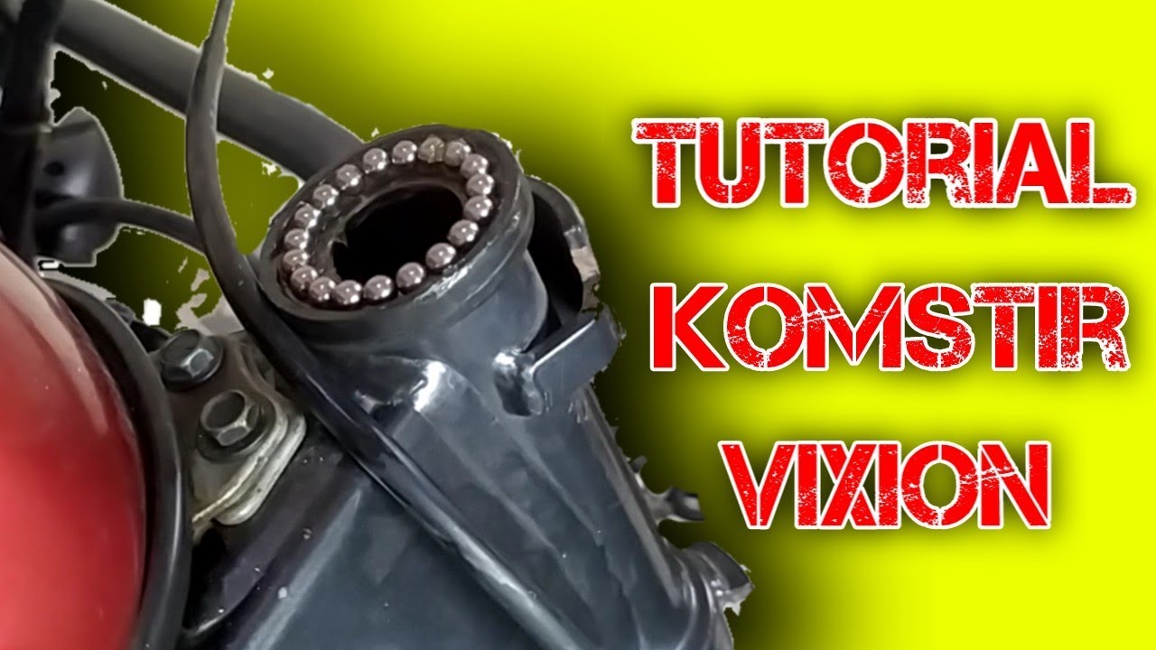 Ganti komstir vixion dengan mudah || komstir vixion murah dan awet