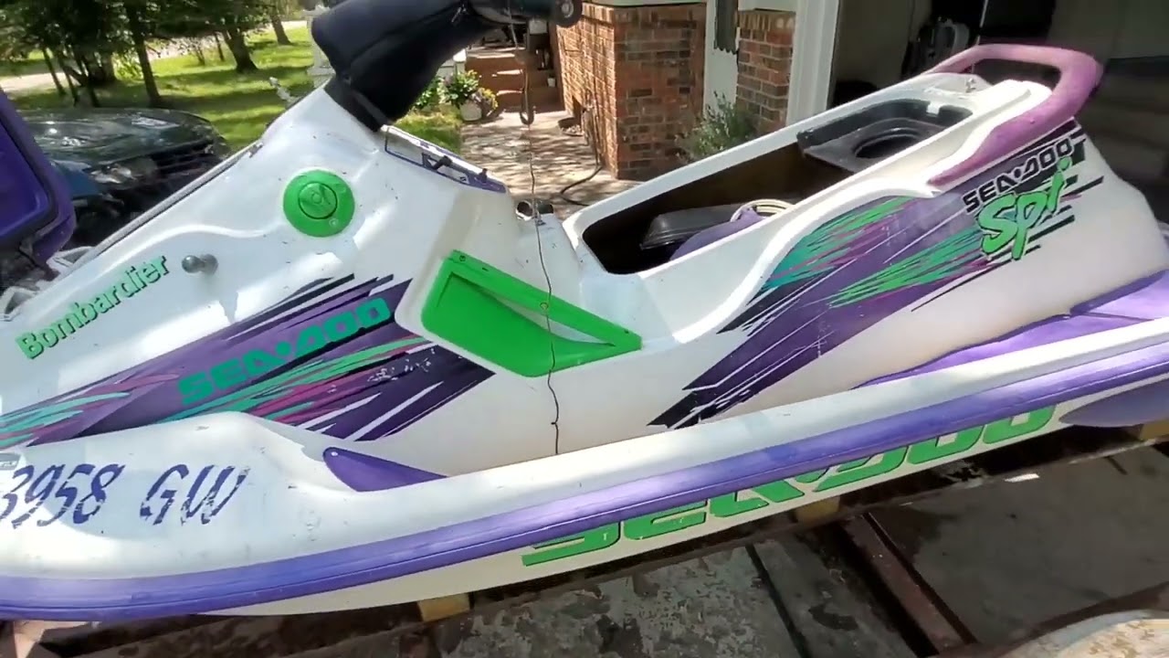 1996 Seadoo SPI jetski Restoration!