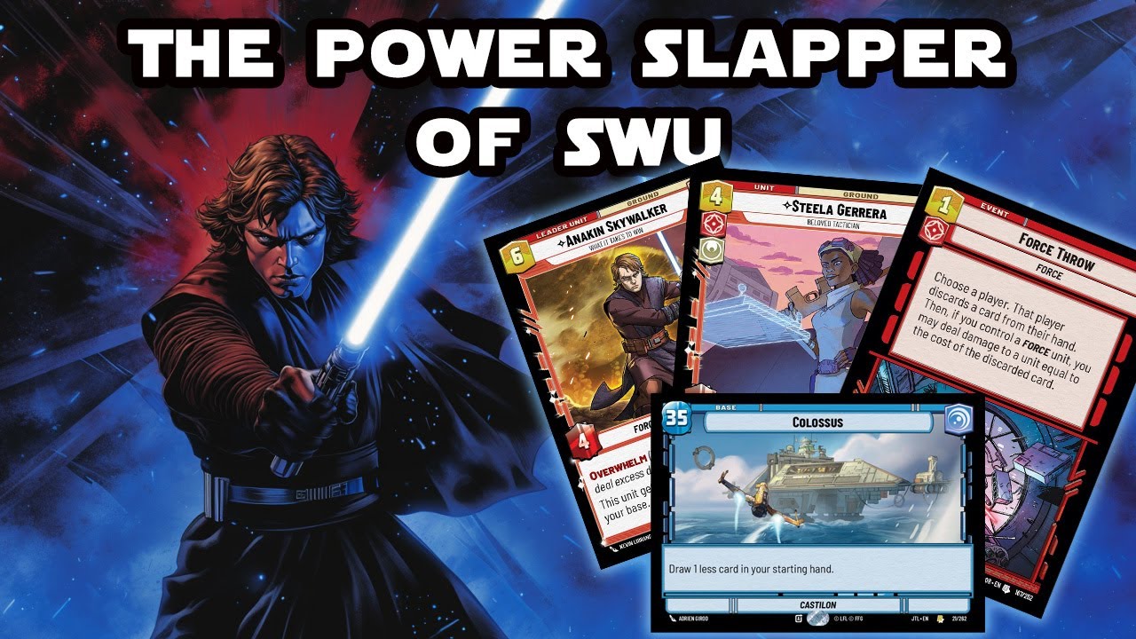 Anakin Blue Midrange (подробные технологии палубы)