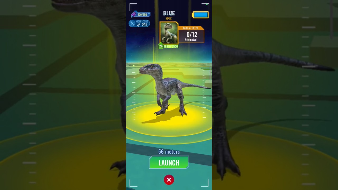 Over 300! Darting BLUE | Jurassic World Alive 3.14 #jwa #jwalive