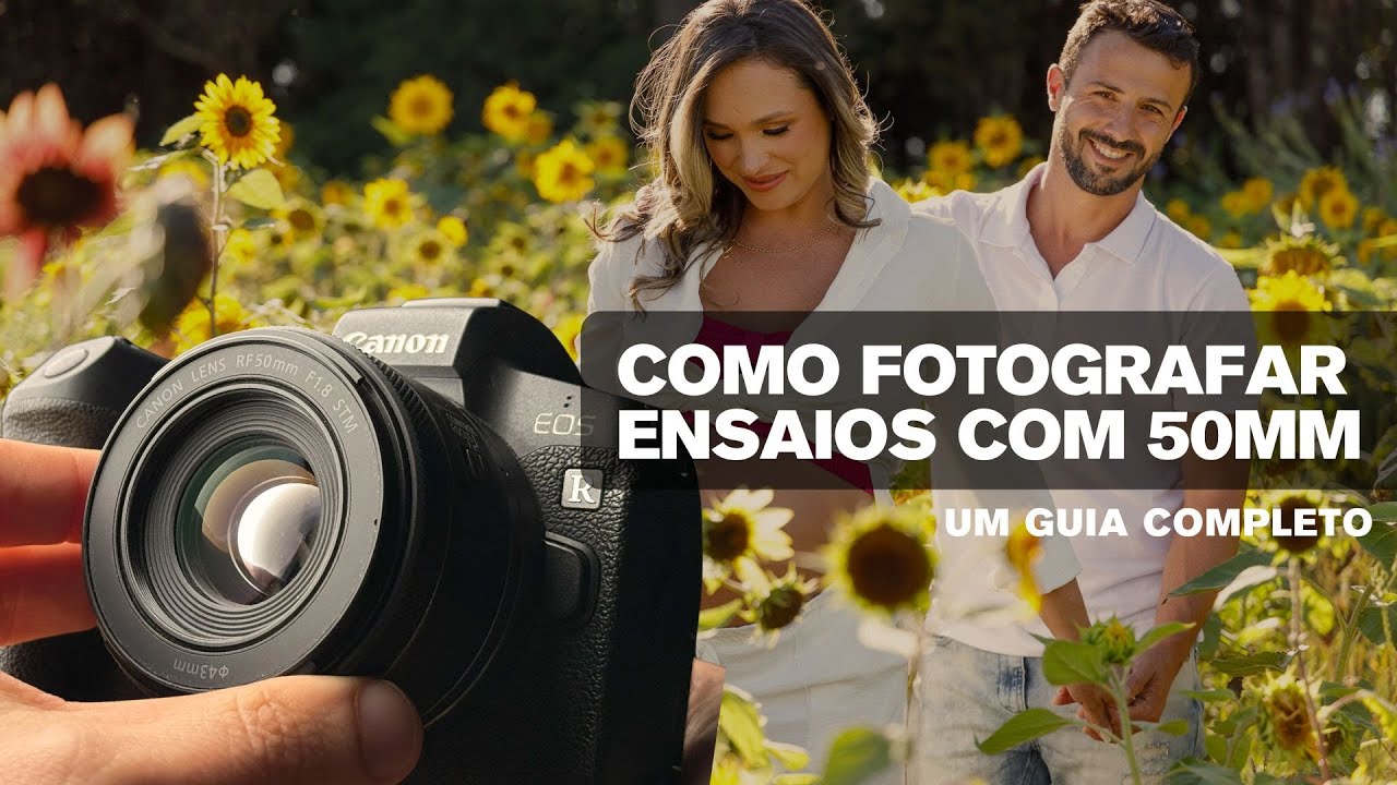 Como Fotografar com uma Lente 50mm: Guia Completo para Ensaios Externos