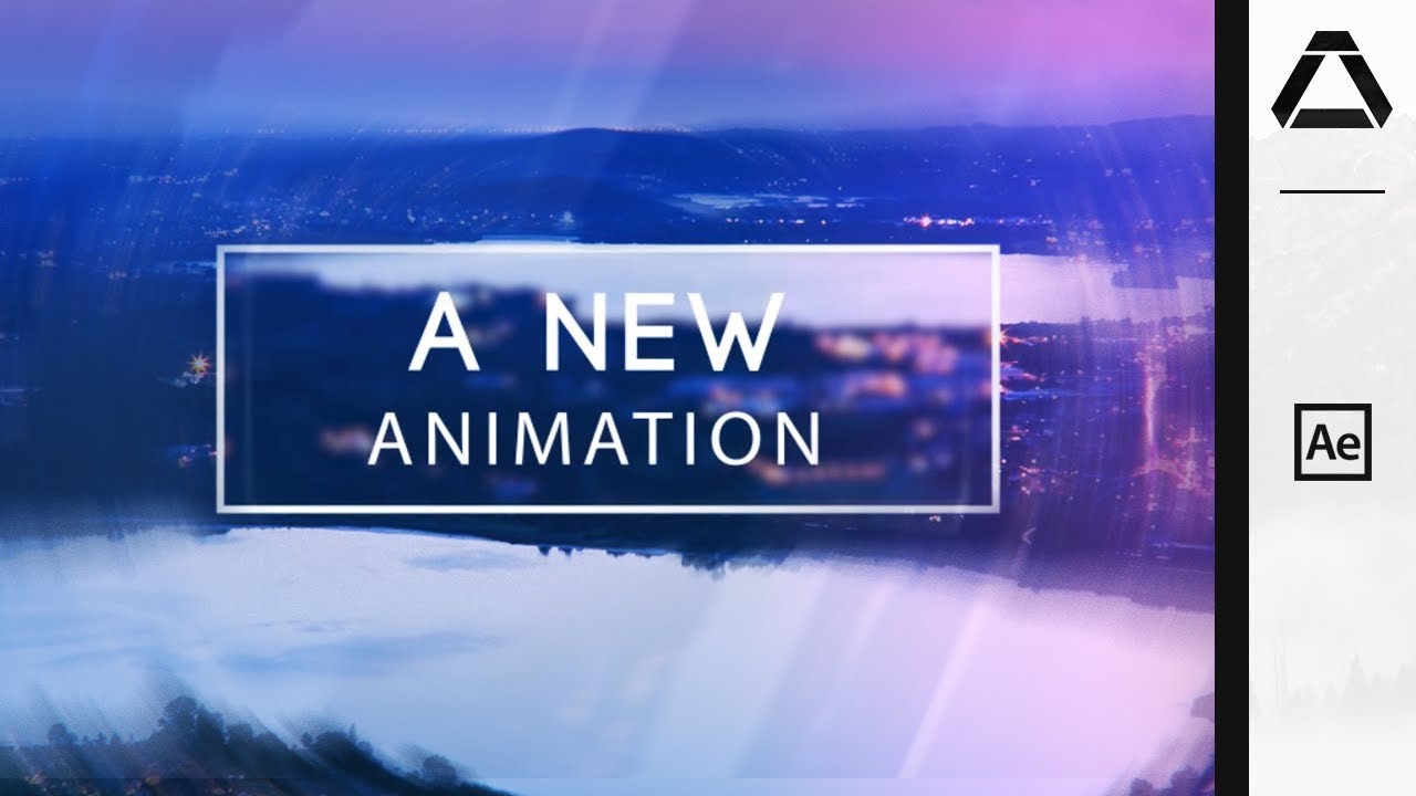 Clean Slide Animation - Tuto (After Effects)