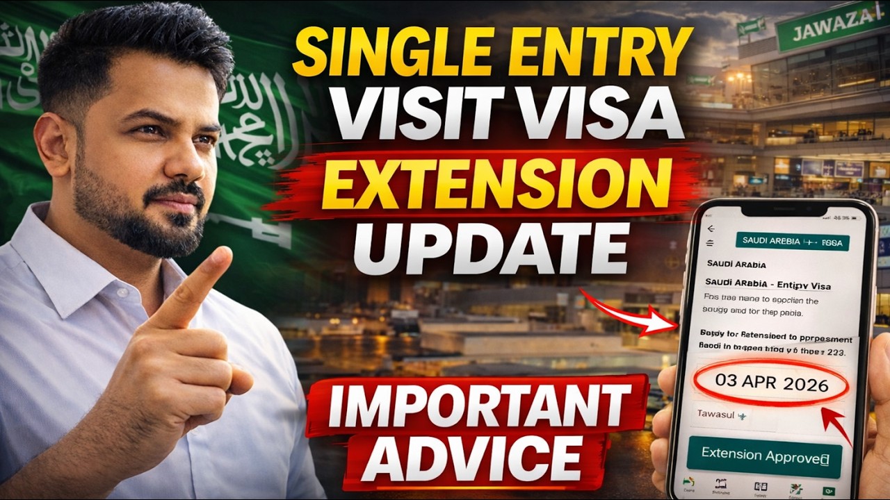 Visit Visa Extension Update 🚨 | Important Advice After 3 April 2026