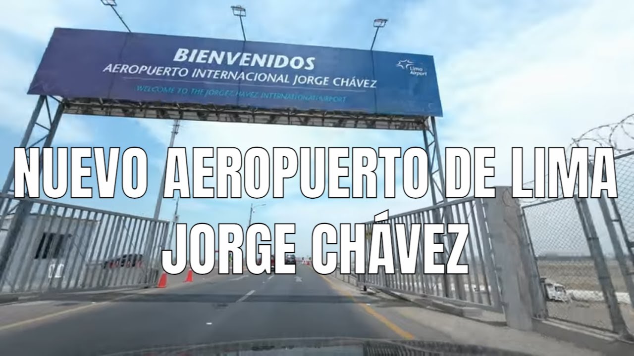 Manejando hacia el NUEVO Aeropuerto Jorge Chávez (Lima, Perú)