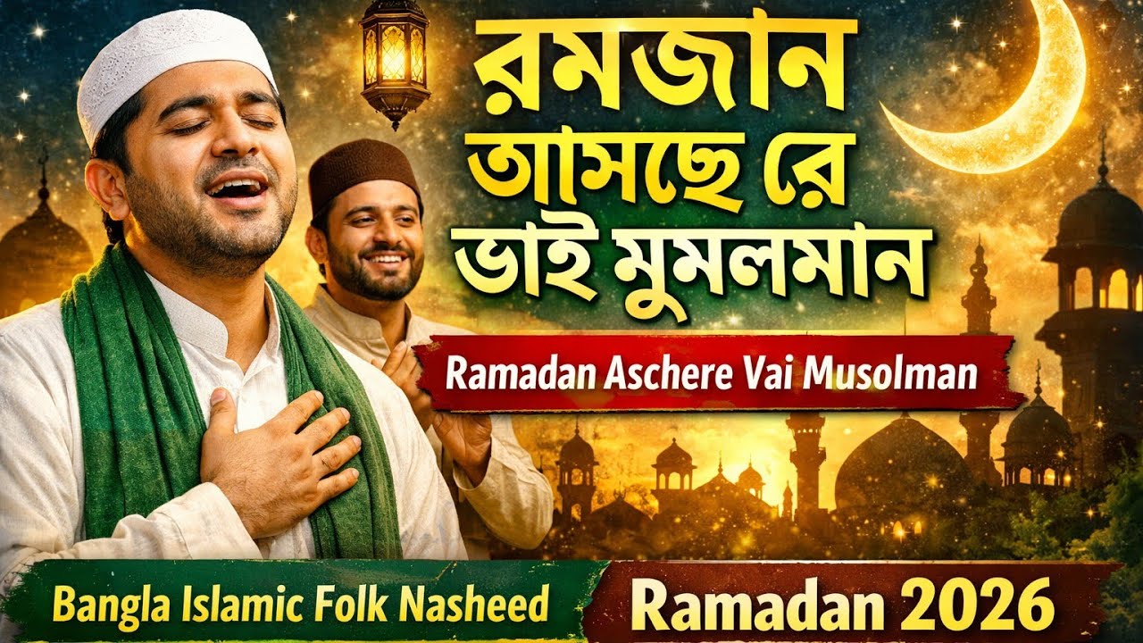 রমজান আসছে রে ভাই মুসলমান (Ramadan Aschere Vai Musolman ) Bangla Islamic Folk Nasheed | Ramadan 2026
