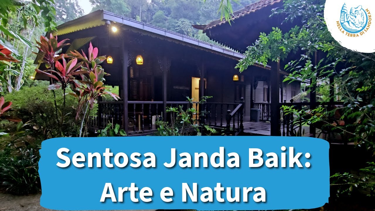 Sentosa Janda Baik Villa, Giardini e Arte Malese