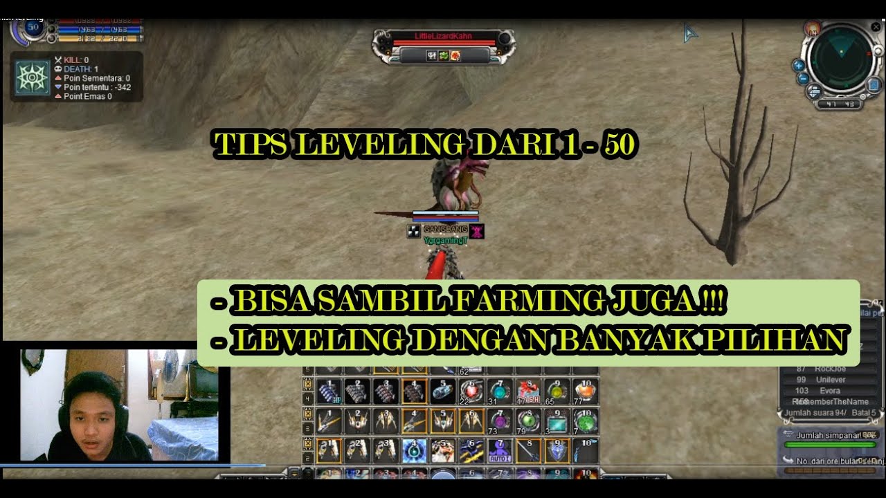 IKUTI CARA LEVELING INI,TUTORIAL LEVELING UNTUK ACCRETIA KE 50 - RF CLASSIC ONLINE