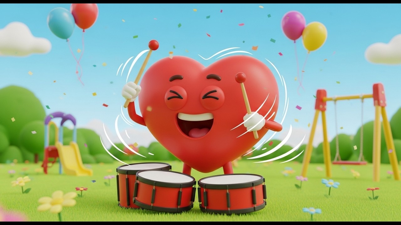 Shapes in the Playground Band Song for Kids | Shapes Song, Learning Nursery Rhymes, Baby Songs Kids