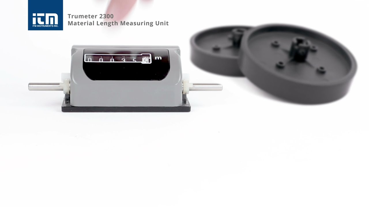 Introducing the Trumeter 2300 Series Material Length Measuring Units