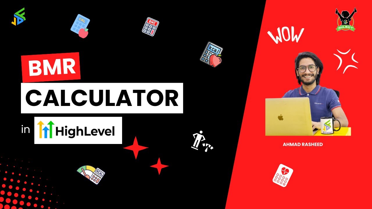 BMR Calculator in GoHighLevel | How to Create a Calculator in GoHighLevel | No Coding Required